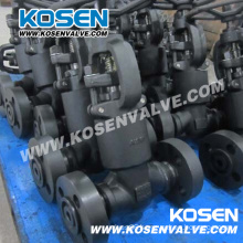 Forged Steel Flanged End Pressure Sealed Globe Valves